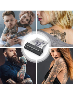 Impresora Térmica de Tatuajes Inalámbrica VLOXO P8008 con Bluetooth 2