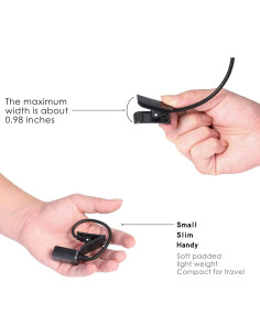 Lámparas de Libro Recargables KunHe - Paquete de 4 Unidades 2