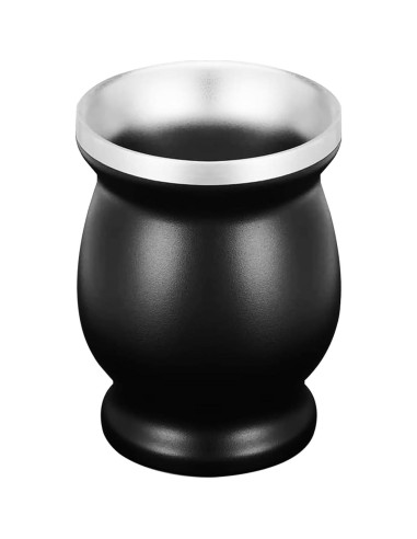 Taza de Yerba Mate Acero Inoxidable LA FEE 0.24L Marrón