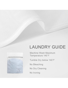 3 Bolsas de Lavandería de Malla Fina Muchfun 30x40 cm Duraderas 2