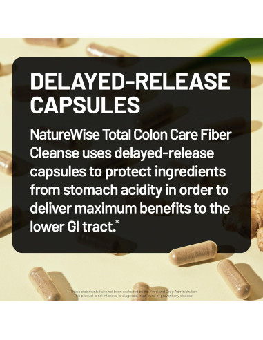 NatureWise Cuidado Total del Colon 60 Cápsulas - Laxante Natural