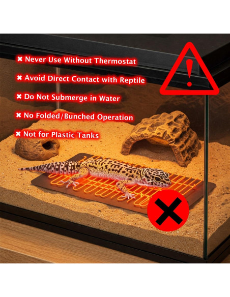 Almohadilla Térmica 8W ReptiKing para Reptiles y Terrarios