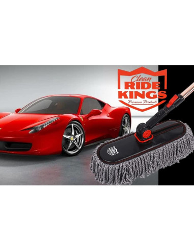 Juego de Limpiador de Autos RIDE KINGS con Mango Extensible
