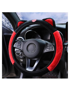 Funda de Volante Bittwee 15 Pulgadas con Orejas de Gato