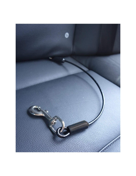 Correa de Seguridad para Mascotas Leash Boss 40.64 cm Negra