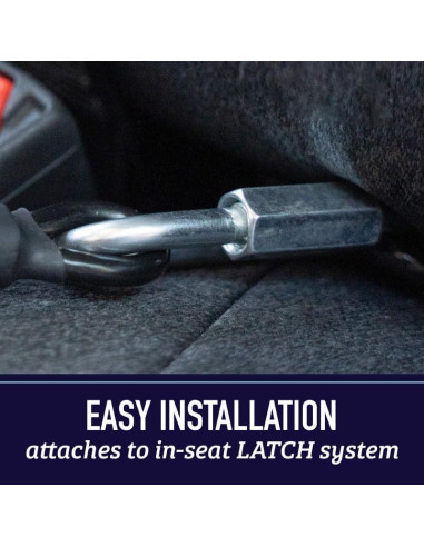 Correa de Seguridad para Mascotas Leash Boss 40.64 cm Negra