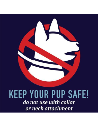 Correa de Seguridad para Mascotas Leash Boss 40.64 cm Negra