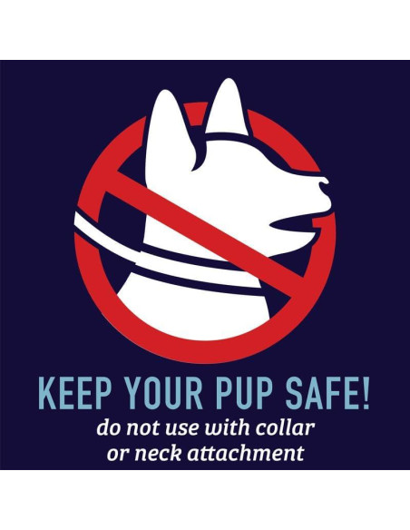 Correa de Seguridad para Mascotas Leash Boss 40.64 cm Negra