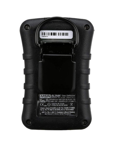 Detector de Gas MSA ALTAIR H2S Portátil 2 Años Sin Mantenimiento