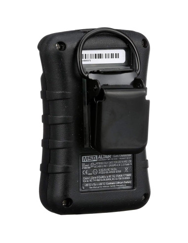Detector de Gas MSA ALTAIR H2S Portátil 2 Años Sin Mantenimiento