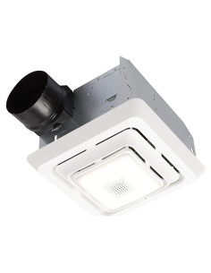 Ventilador de Baño Broan-NuTone SPK80L con Altavoz Bluetooth 80 CFM