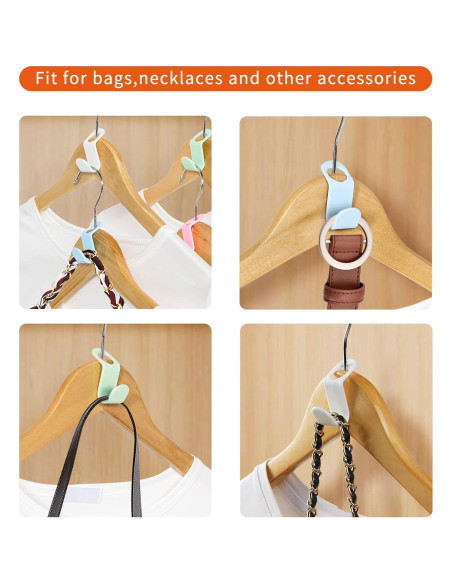 Ganchos Extensores Ahorra Espacio SLMT 50PCS para Perchas