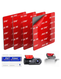 4 Almohadillas Adhesivas 3M VHB 7.2x7.2cm para Coche