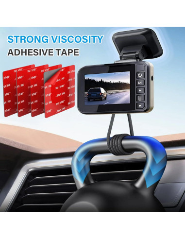 4 Almohadillas Adhesivas 3M VHB 7.2x7.2cm para Coche