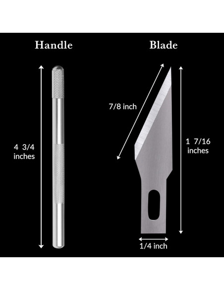 Juego de Cuchillos de Manualidades W.A. Portman - 1 Cuchillo + 10 Cuchillas