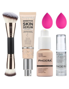 Base de Maquillaje PHOERA 2024 Cobertura Completa 28g