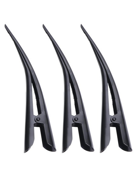 Clips de Pelo Antideslizantes Uonlytech - 3 Piezas Metal 13cm