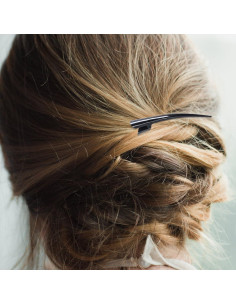 Clips de Pelo Antideslizantes Uonlytech - 3 Piezas Metal 13cm 2