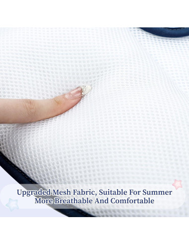 Soporte de Cabeza y Cuerpo Pea Pod para Asiento de Auto Bebé