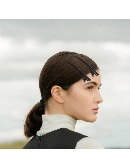 Clips de Pelo Antideslizantes Uonlytech - 3 Piezas Metal 13cm