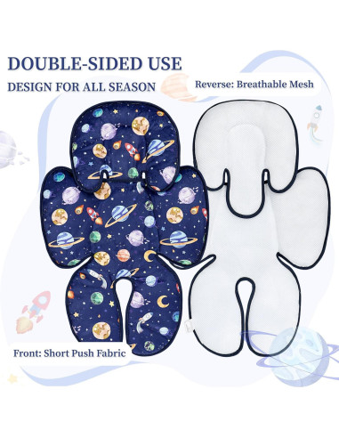 Soporte de Cabeza y Cuerpo Pea Pod para Asiento de Auto Bebé