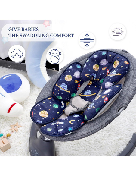 Soporte de Cabeza y Cuerpo Pea Pod para Asiento de Auto Bebé