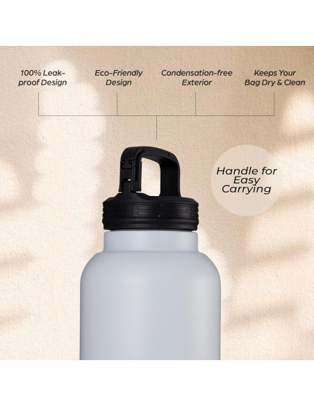 Botella de Agua Aislada para Perros CANYAS 32oz Acero Inoxidable