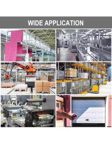 Motor de Puerta de Garaje BEMONOC 12V CC 30W 45 RPM Alto Par