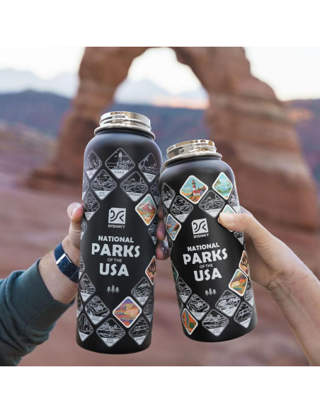 Botella de Agua DYSANKY 32 oz Acero Inoxidable Aislada