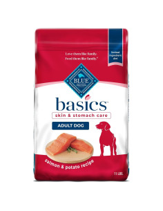 Comida Seca para Perros Adultos Blue Buffalo 5 kg Salmón y Papa