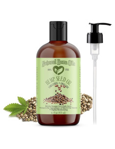 Aceite de Semilla de Cáñamo Natural Born Oils 473ml Orgánico Prensado en Frío