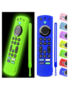 Funda de Silicona OneBom para Control Remoto Fire TV 4K Max - 2 Pcs