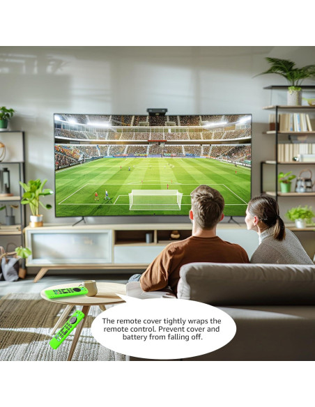 Funda de Silicona OneBom para Control Remoto Fire TV 4K Max - 2 Pcs