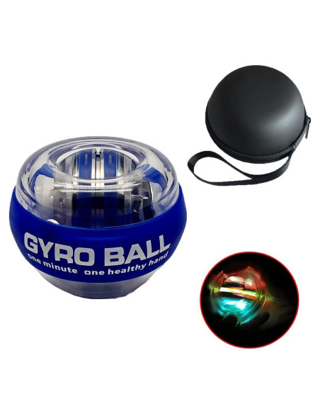 Bola Giroscópica GOZATO Auto-Start para Fortalecer Muñeca y Antebrazo