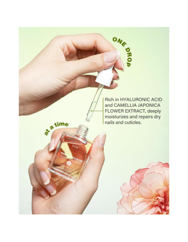Aceite de Uñas y Cutículas EJW Camelia 14.79 ml - Hidratante Vegano