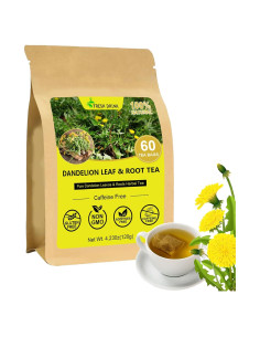 Té de Diente de León 100% Puro Genérico - 60 Bolsitas