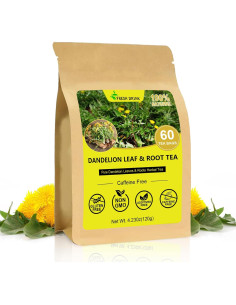 Té de Diente de León 100% Puro Genérico - 60 Bolsitas 2