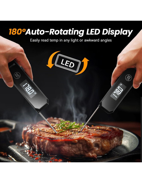 Termómetro Digital de Carne XBelmber - Lectura Instantánea 0.5s