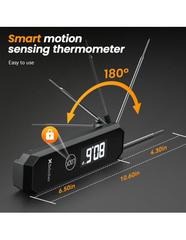 Termómetro Digital de Carne XBelmber - Lectura Instantánea 0.5s