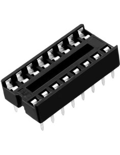 50 Zócalos DIP IC 16 Pines DAOKI Tipo Soldadura 2.54mm 2