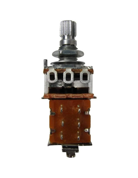 Potenciómetros de Guitarra FLEOR Push Pull A250K 15mm