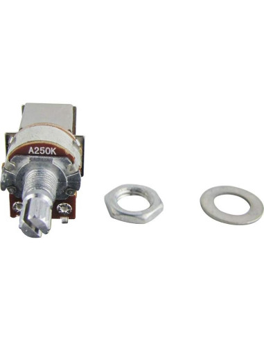 Potenciómetros de Guitarra FLEOR Push Pull A250K 15mm