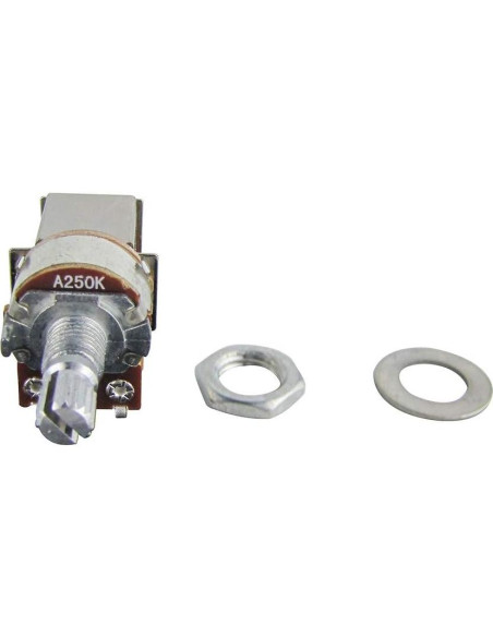 Potenciómetros de Guitarra FLEOR Push Pull A250K 15mm
