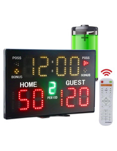 Cronómetro Electrónico Portátil YZ para Baloncesto y Multideportes