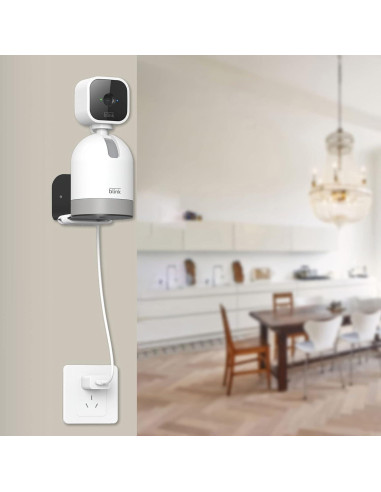 Soporte de Pared PUUUCI para Cámara Blink Mini Pan-Tilt Negro