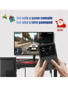 Consola de Juegos Portátil Aivuidbs RG353VS 64GB Linux 3.5" 2