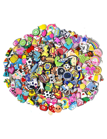 35 Piezas de Charms de Zapatos PVC Aleatorios para Niños