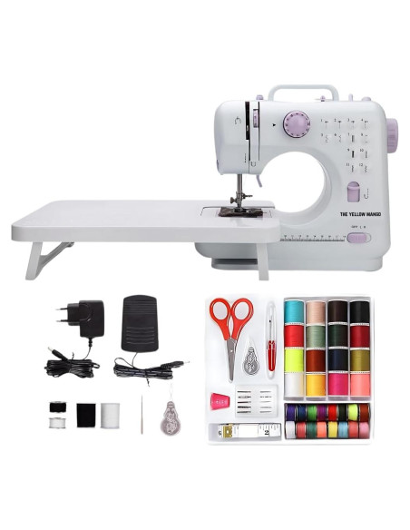 Máquina de Coser Amazon TYM MCJ-0084-SM Compacta con Kit 56 Piezas