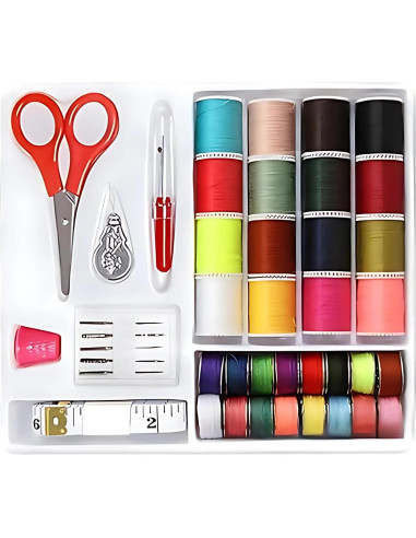 Máquina de Coser Amazon TYM MCJ-0084-SM Compacta con Kit 56 Piezas