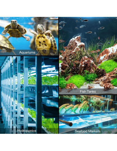 Disco de Piedra de Aire VIVOSUN 10 cm para Acuario y Hidroponía